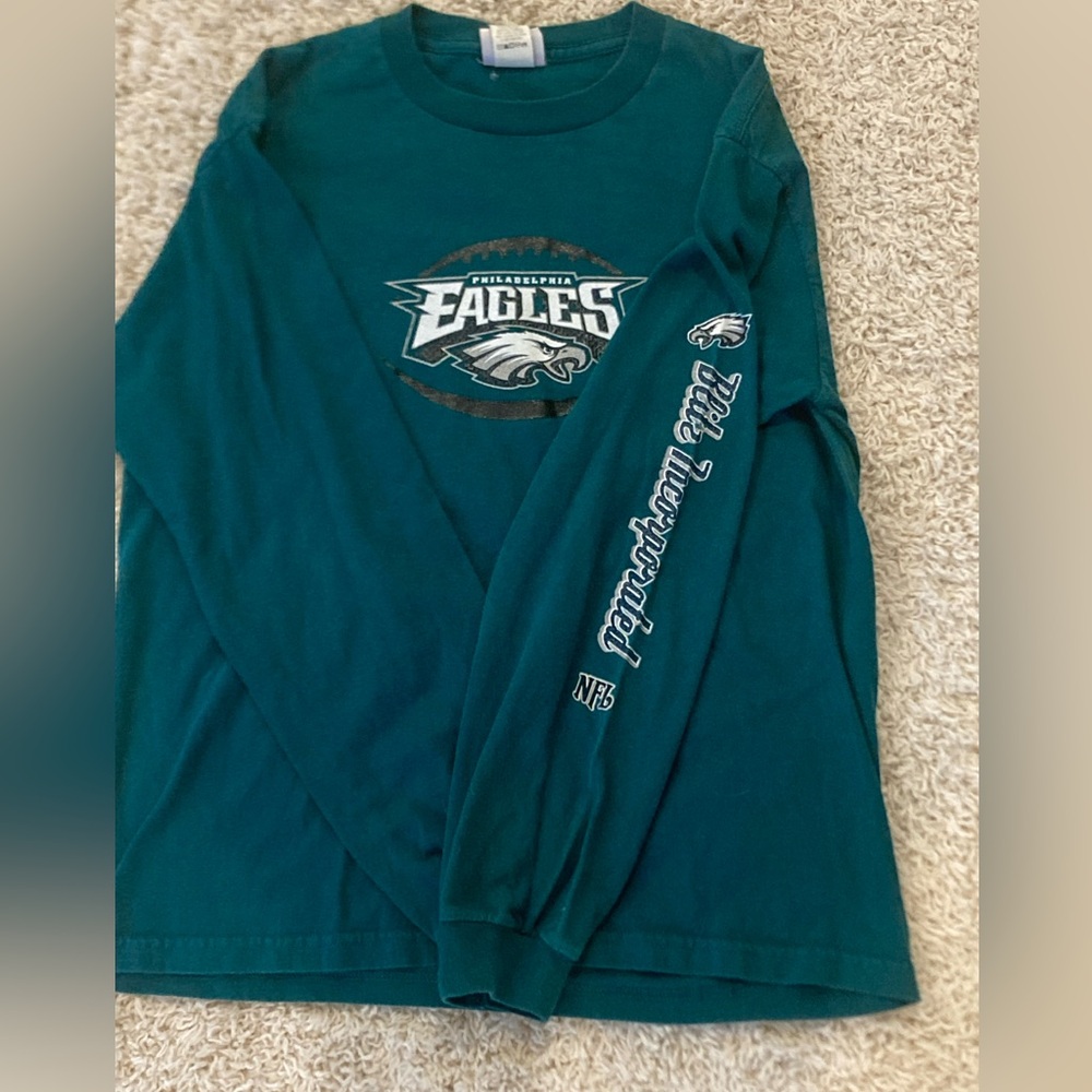 00’s Philadelphia Eagles Blitz Incorporated NFL T Shirt Youth Size 14/16